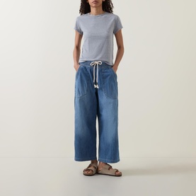 Easy Peasy Mid-Rise Straight Leg Jeans