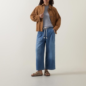 Easy Peasy Mid-Rise Straight Leg Jeans