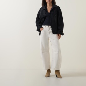 Good Luck Mid-Rise Barrel Jeans