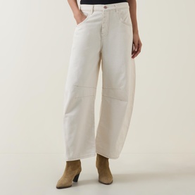 Good Luck Mid-Rise Barrel Jeans
