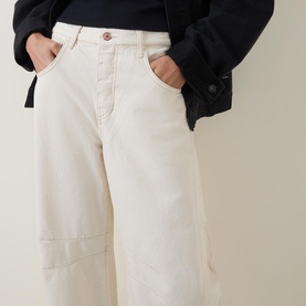 Good Luck Mid-Rise Barrel Jeans