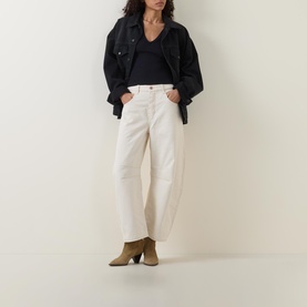 Good Luck Mid-Rise Barrel Jeans
