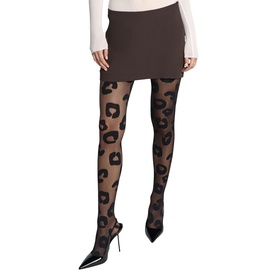 The Oversized Leopard Tights