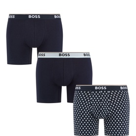 Three-Pack Power Mixed Printed Boxer Briefs