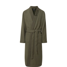Logo Waffle Robe