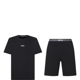 Piqu&eacute; Shorts Pyjama Set