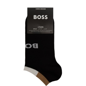 Two-Pack Logo Ankle Socks