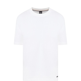 Structure Logo Textured Lounge T-Shirt
