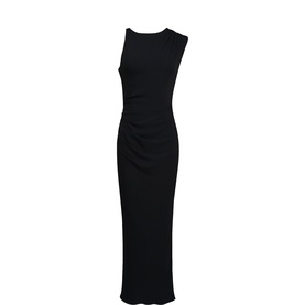 Keoni Asymmetric Draped Maxi Dress
