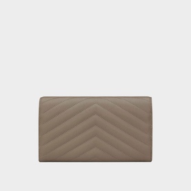 Cassandre Matelass&eacute; Large Flap Wallet