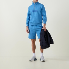 Box Logo Half-Zip Sweatshirt
