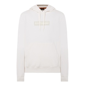 Box Logo Drawstring Hoodie