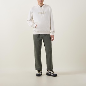 Box Logo Drawstring Hoodie