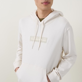 Box Logo Drawstring Hoodie