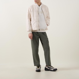 Box Logo Drawstring Hoodie