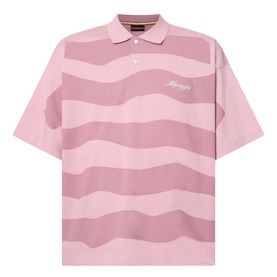 Spectrum Logo Striped Polo Shirt