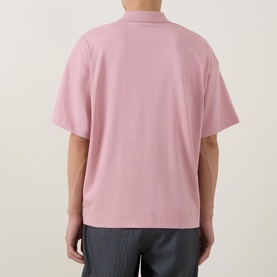 Spectrum Logo Striped Polo Shirt