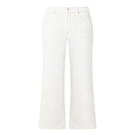 Stovepipe Straight Leg Cropped Jeans