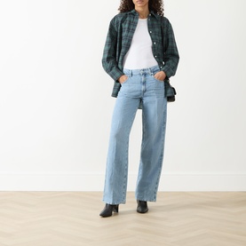 Stovepipe Straight Leg Jeans