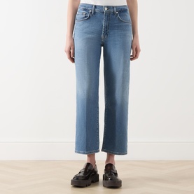 Stovepipe Ankle Straight Leg Jeans