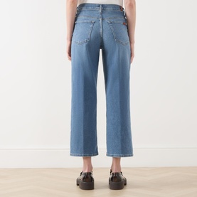 Stovepipe Ankle Straight Leg Jeans