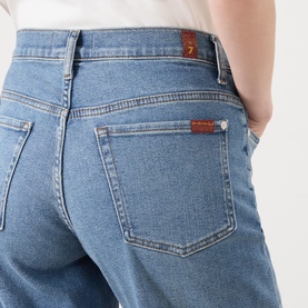 Stovepipe Ankle Straight Leg Jeans