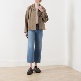 Stovepipe Ankle Straight Leg Jeans