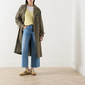 Lotta High-Rise Ankle Wide Leg Jeans