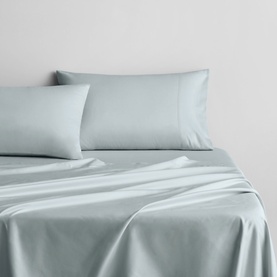 500 Thread Count Square Pillowcase Seaglass
