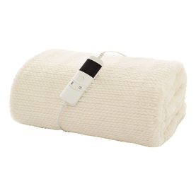 Sandringham Heated Throw Cream