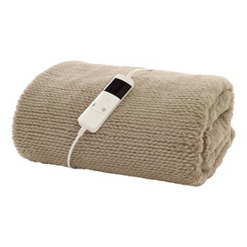 Sandringham Heated Throw Taupe