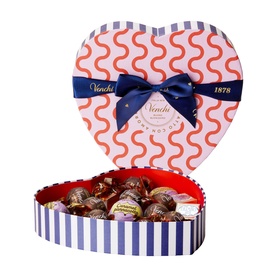 Eight-Piece Assorted Chocolates in Heart Gift Box 200g