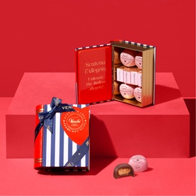 8-Piece Assorted Chocolates in Mini Book Tin 105g