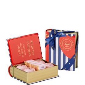 8-Piece Assorted Chocolates in Mini Book Tin 105g