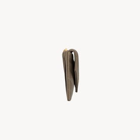 Cassandre Matelass&eacute; Zip Fragments Flap Card Case
