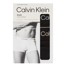 Three-Pack Icon Logo Low Rise Trunks