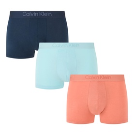 Three-Pack Ultra Soft Logo Trunks
