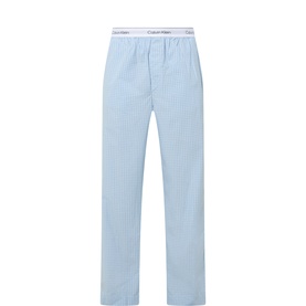 Logo Gingham Pyjama Bottoms