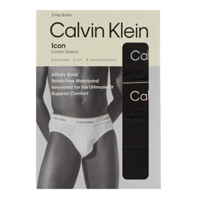 Three-Pack Icon Logo Hip Briefs