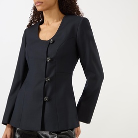 SB Collarless Blazer