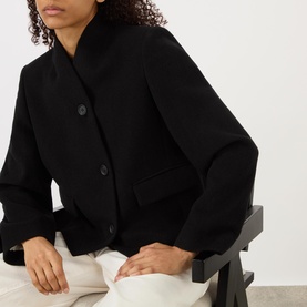 Short Curved Jacket
