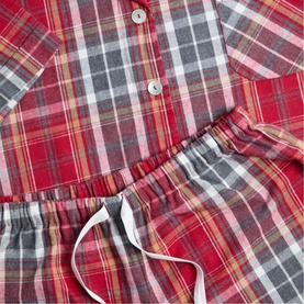 Tartan Flannel Short Pyjama Set