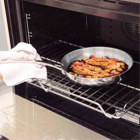 Grano 3-Ply Frying Pan & Spatula Two-Piece Set 30cm