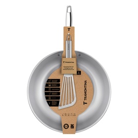Grano 3-Ply Frying Pan & Spatula Two-Piece Set 30cm