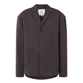 Edison Seersucker Single-Breasted Blazer