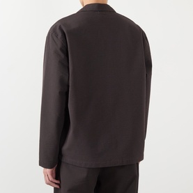 Edison Seersucker Single-Breasted Blazer