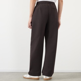 Edison Seersucker Straight Leg Trousers