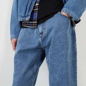 Shizuku Matrix Straight Leg Jeans