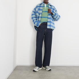 Selvage Wide Leg Jeans
