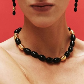 Clementine Beaded Necklace